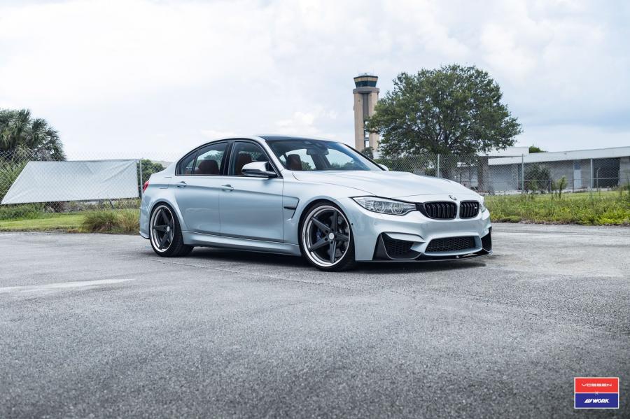  BMW M3 Sedan on Vossen Wheels (VWS-3) 2017 года  (фото 35 из 44)